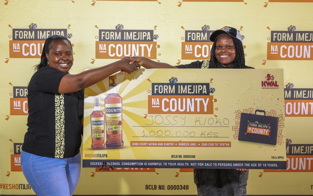 County Spirit's "Form Imejipa Na County" Promotion Just Made Its First Sh1 Million Winner